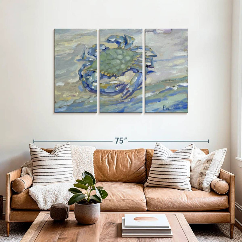 Brampt East Point Crab, 36" H x 57" W