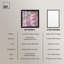 «Pink and Mint Crystal I Shadowbox Print Colorful Abstracts» par Art Remedy-115120416-115120419