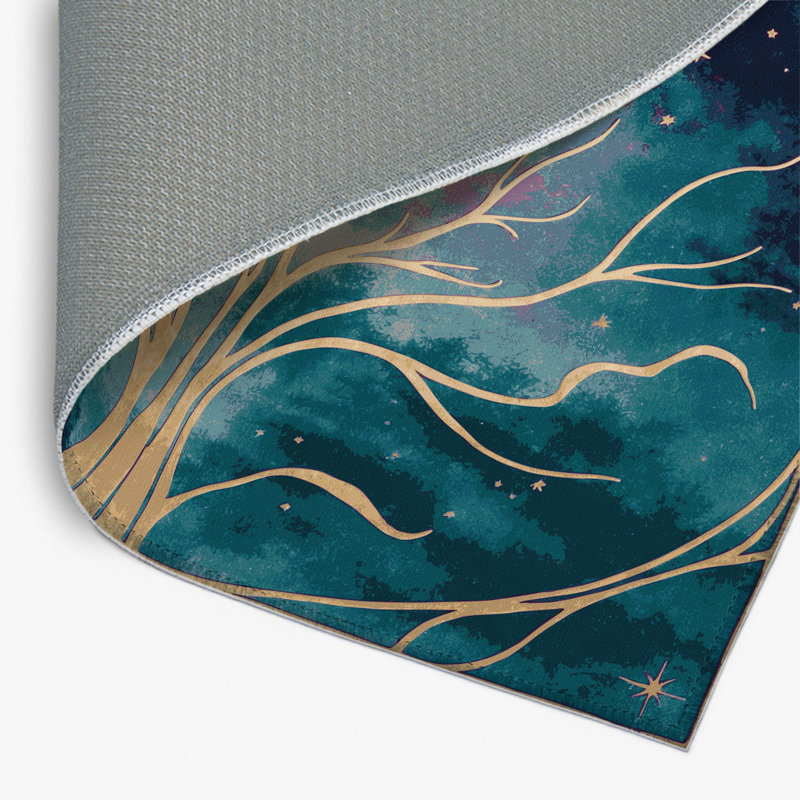 Tapis intérieur et extérieur Twilight Meadow, Rectangle 1 pi 6 po x 2 pi 6 po