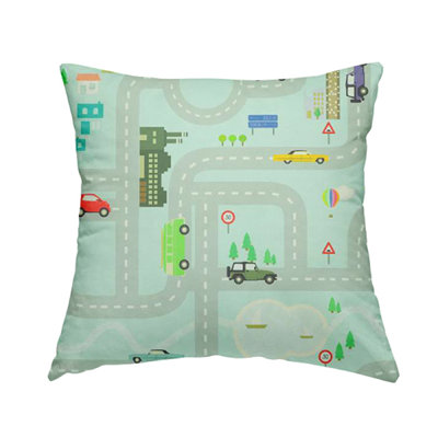 Bickley Geometric Rectangular Throw Cushion