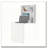 White Wall-Mounted Drop-Leaf Table