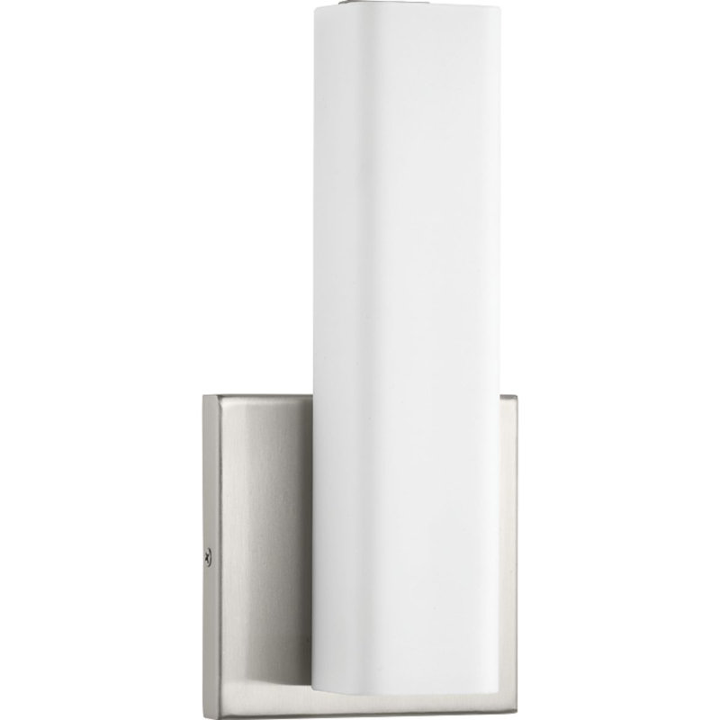 Fitzgerald LED Flush Mounted Sconce, Brushed Nickel