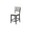 Ensemble de 2 chaises de salle à manger à hauteur de comptoir