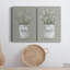Bouquet of Grace Bucket Gather - Ensemble de 2 impressions sur toile tendue-893768312