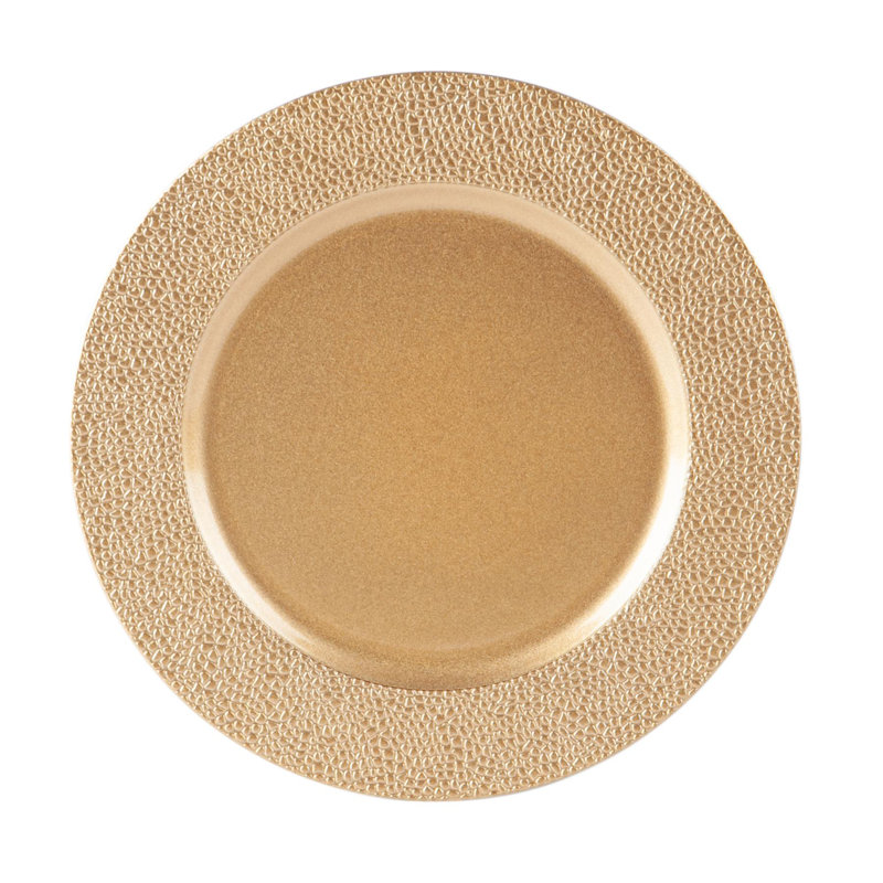 Melamine Solid Colour Round Dinner Plate