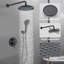 Système de douche complet avec valve brute