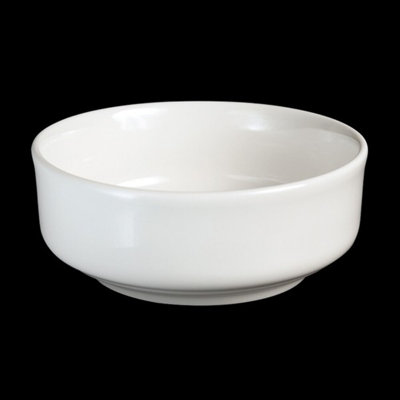 AW PRISTINE UND Nappy Bowl Pristine Undecorated