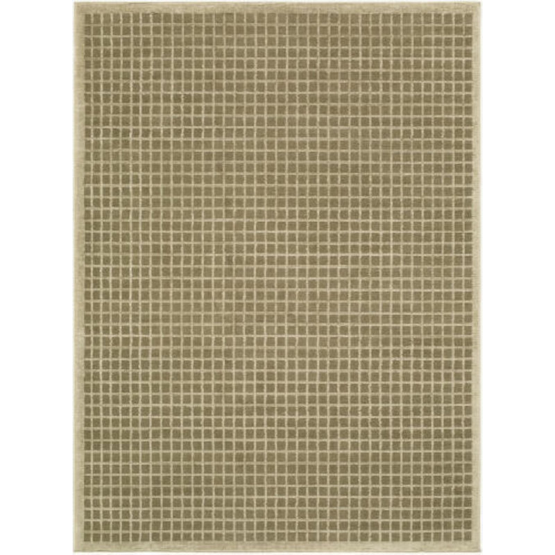 Brugge Machine Woven, Rectangle 7'10" x 10', Green