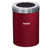 Burgundy/Satin Aluminum