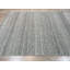 Tapis blanc en laine fait à la main-88615519