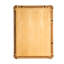 Acton Wood Flat Wall Mirror-20565597