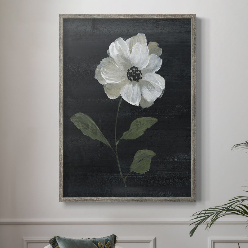 Country Botanical I, reproduction encadrée - bois massif 47798, H 21 po x l 17 po