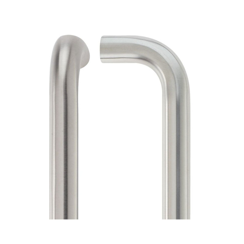 Pull Handle, Satin Chrome, 60cm H x 1.9cm W x 1.9cm D