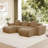 Modular Velvet Sofa with No Assembly Required