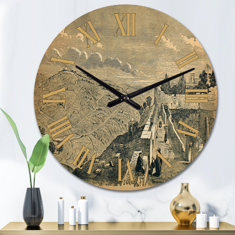 Horloge murale surdimensionnée, Grand