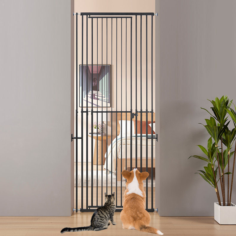 Iron Pressure Mounted Pet Gate