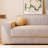 Threeseat LightGray 100% Polyester Sleeper sofa