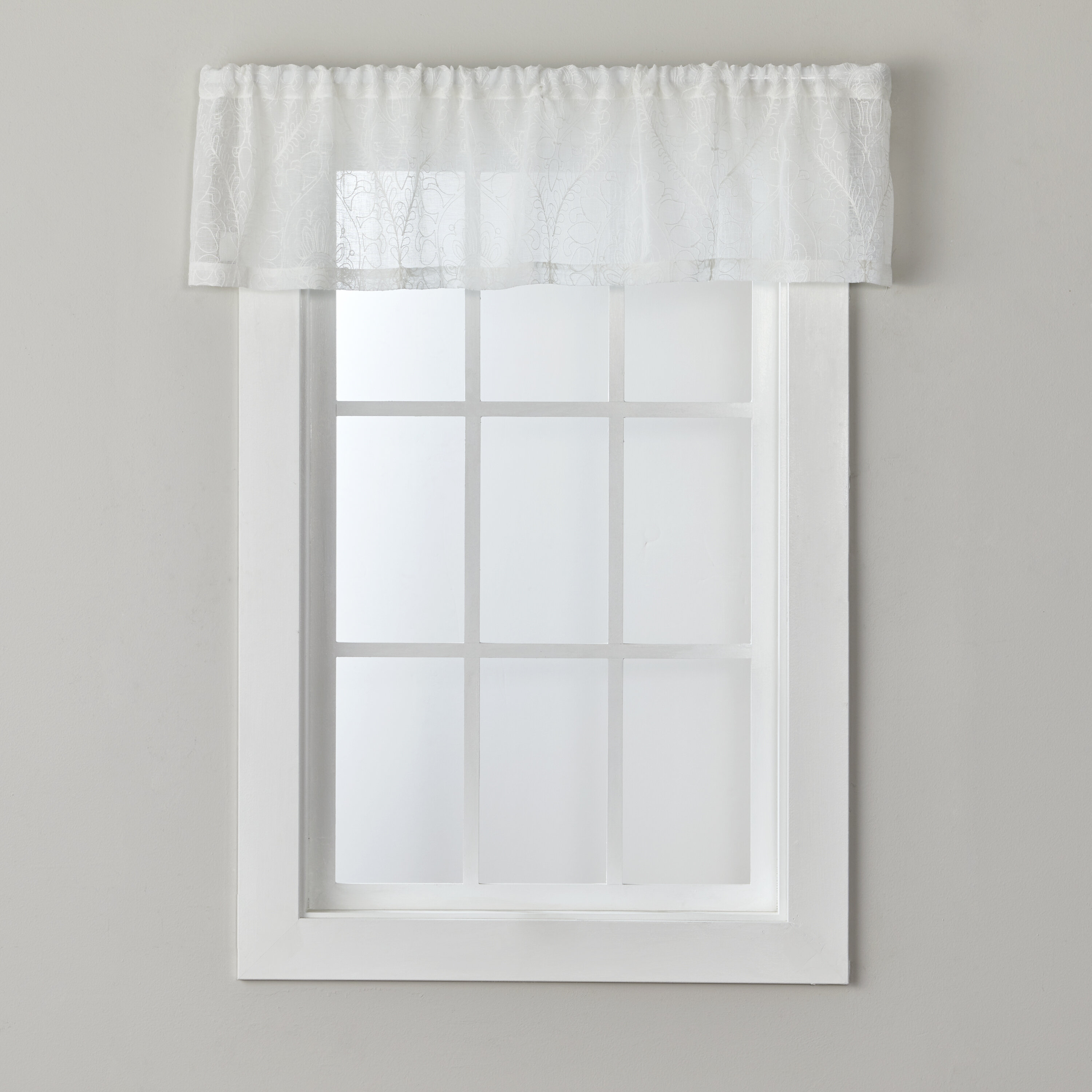 SKL Home Isabella Lace Valance | Wayfair