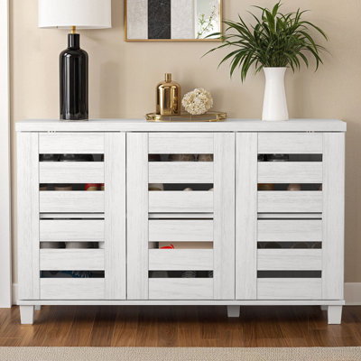 Millan 16 Pair Shoe Storage Cabinet