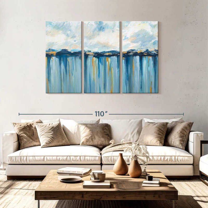 Avery Ocean Blues I, H 48 po x l 74 po