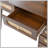 47''Vintage Makeup Vanity with Mirror and Lights, Makeup Vanity Desk with 5 Drawers and Storage Shelf, Rattan Drawer Design, 3 Color Modes and Adjustable Brightness Dressing Table,Dark Walnut-1758731359
