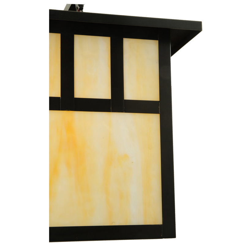 Lanterne murale d’extérieur 1 luminosité, H 16,5 po x l 12 po x P 15,5 po