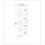 Strawser 138cm H x 39cm W Standard Bookcase