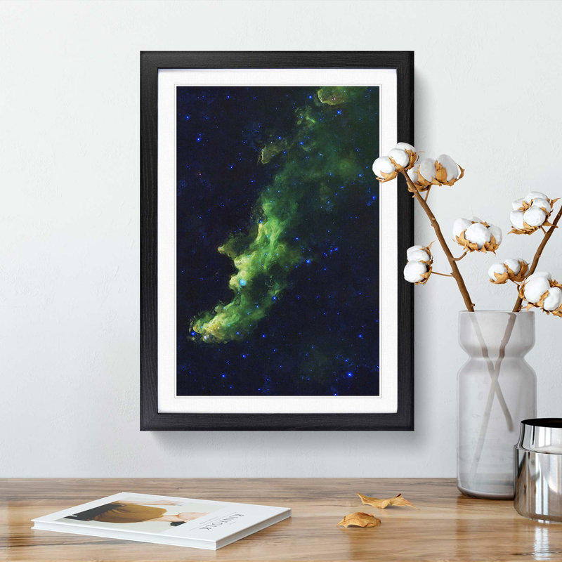 Universe in Abstract Vol.2 - Picture Frame Graphic Art Print, 48cm H x 36cm W x 2cm D, Black Framed