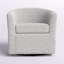 Fauteuil demi-tonneau pivotant en polyester 31 po Asefa