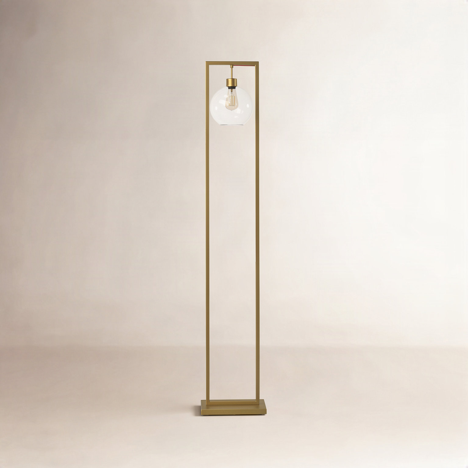 Ronderick 60'' Floor Lamp, Gold