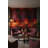 Abstract Red Wallpaper Textured Modern Removable Wall Decor