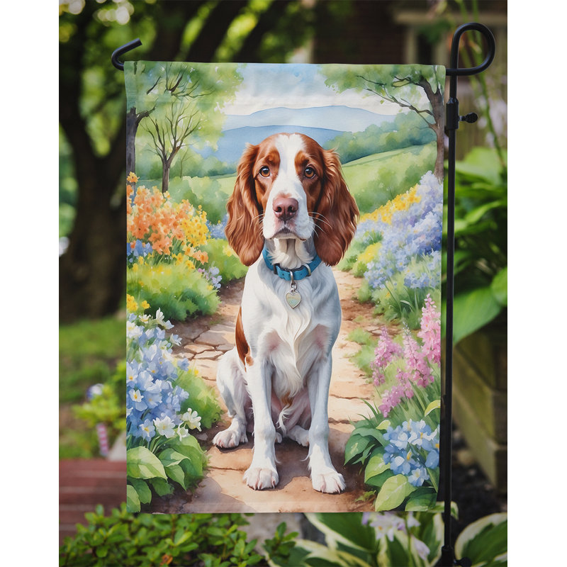 Drapeau de jardin en polyester à double face H 15,5 po x l 11,25 po Foulkes