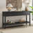 3-Drawer Console Table With 1 Shelf, Entrance Table-2081765928