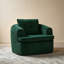 Fauteuil d'appoint pivotant en chenille Cloud-Inspired-1538544525