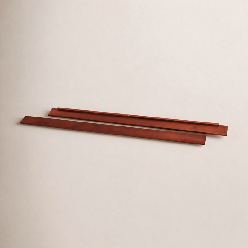 Rails pour lit double, Cerisier