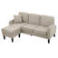 3 Seater Cotton Blend Sofa-231588277