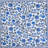 Cotton Blend Floral Square Napkin