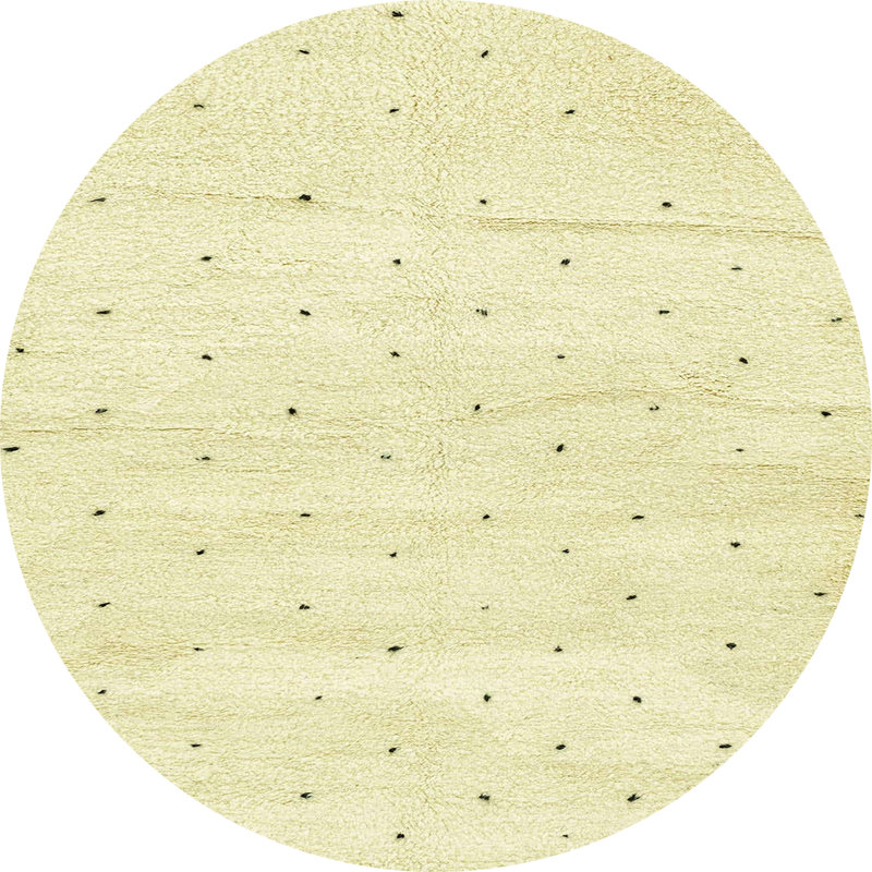 Abstract Indoor Rug, Round 7'