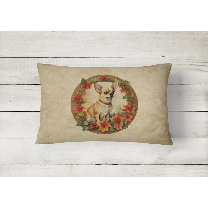 Coussin Christmas, 12 po x 16 po, Rectangulaire