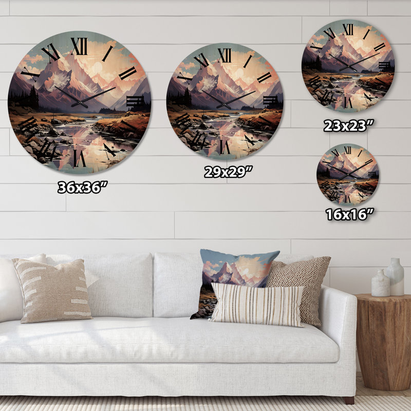 Horloge murale Navarette, Grand