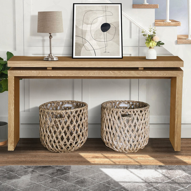 Console Farmhouse, Brun antique