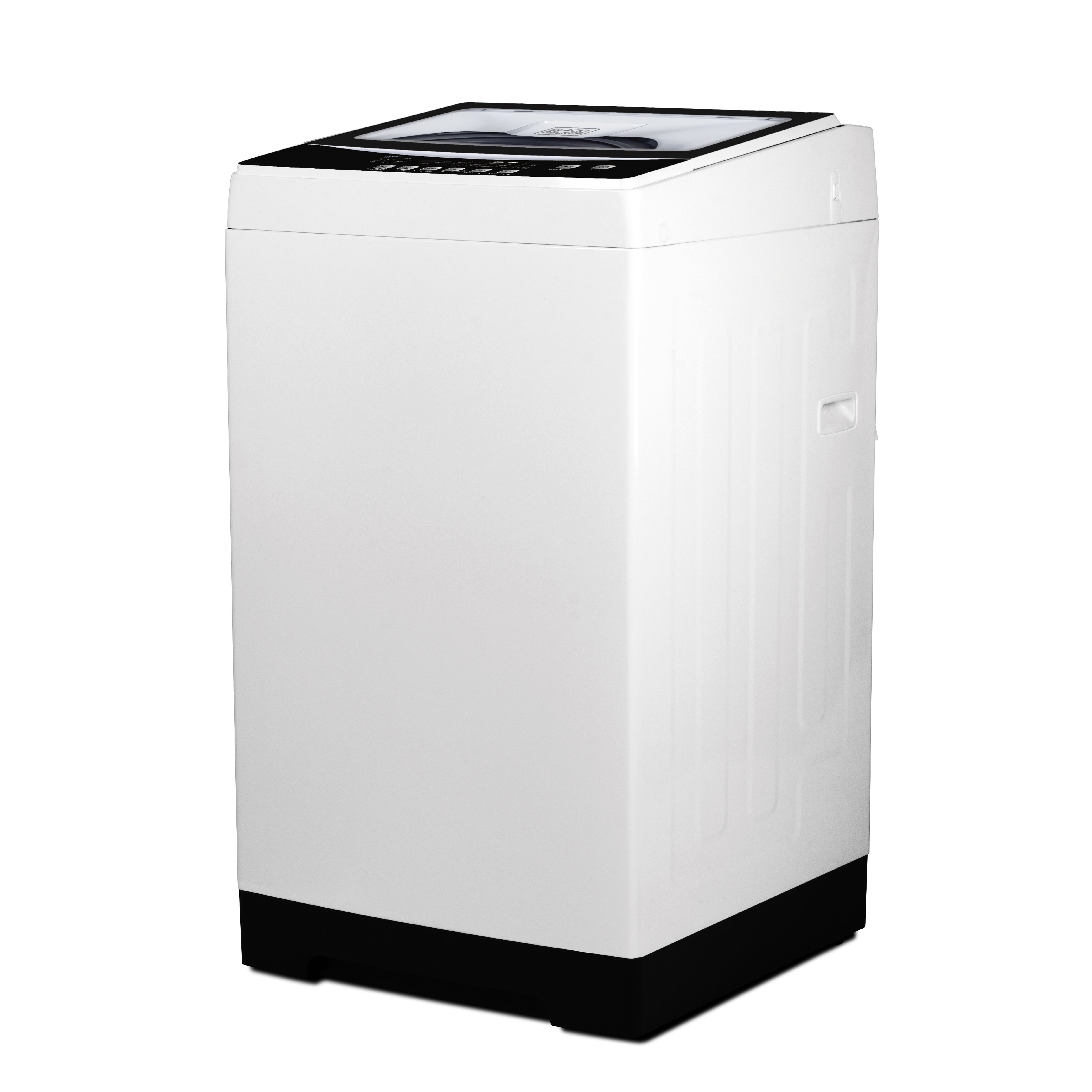 Panda 3.75 cu.ft Compact Laundry Dryer, Control Panel Downside
