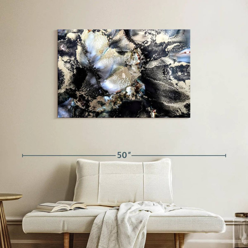 Avery Black Marble II, 26" H x 39" W