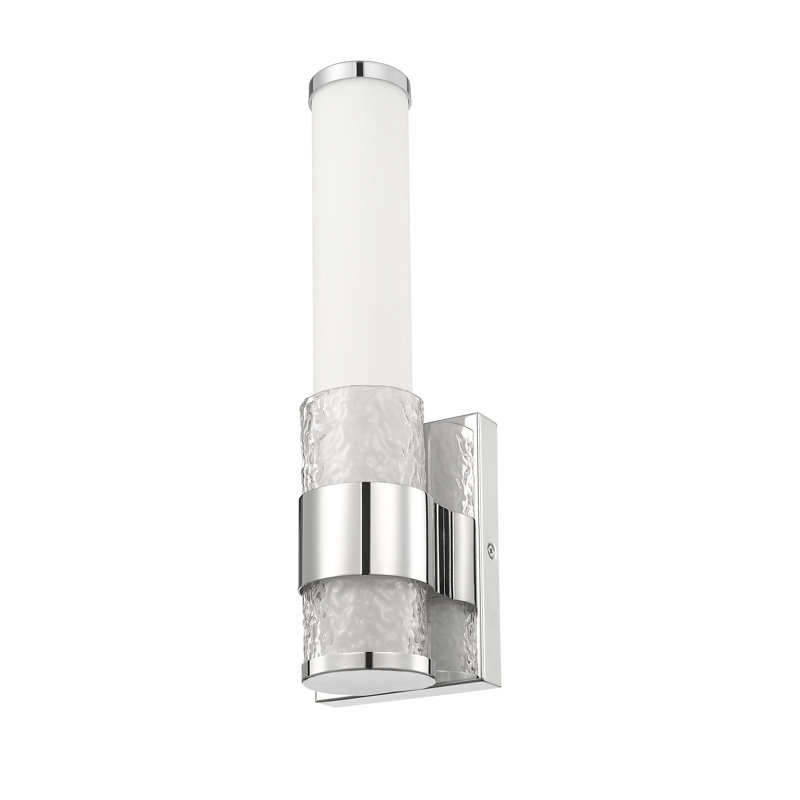 Atchley 1 Light Wall Sconce, Chrome