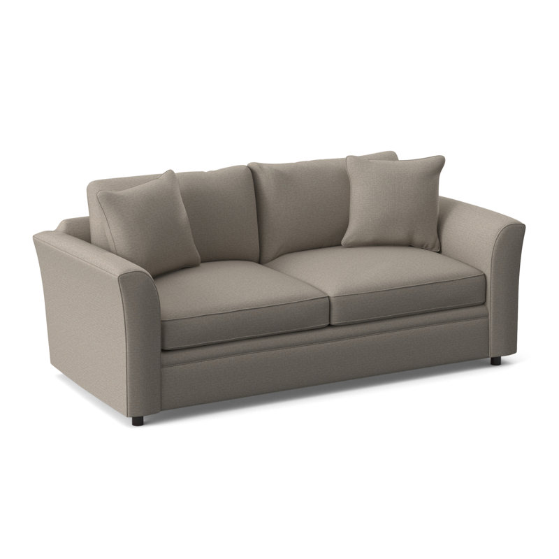 Northfield 85'' Upholstered Sleeper Sofa, Beige Performance Fabric; 0851-73, Innerspring Mattress