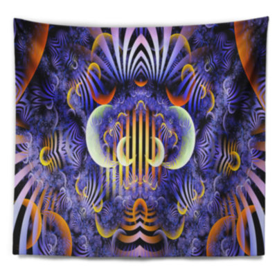 Illustration de motif floral fée magique