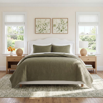 Cotton Sateen Quilt Set