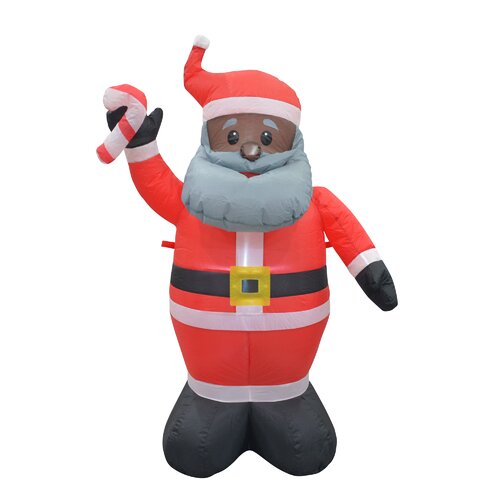 The Holiday Aisle® Santa Inflatale & Reviews | Wayfair