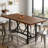 Rustic Pub Bar Counter,Sturdy Bar Table