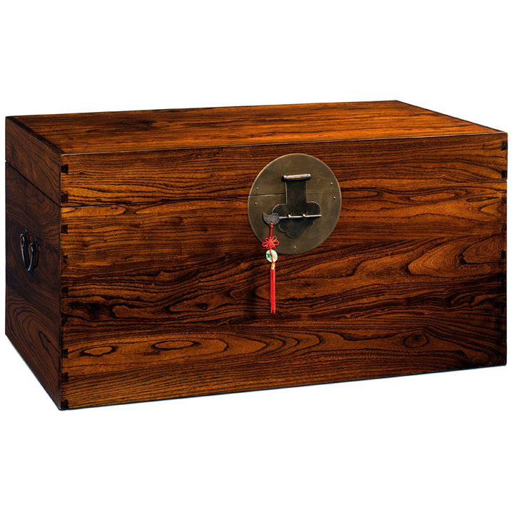 Hangzhou Blanket Chest, Warm Elm